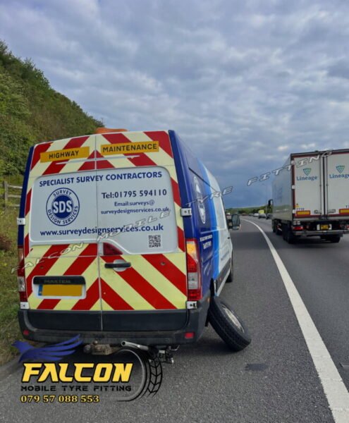 Emergency Blowout Tyre Assistance in the UK