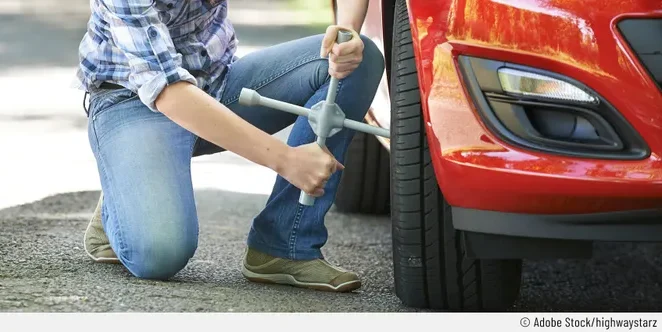 How to change a tyre?