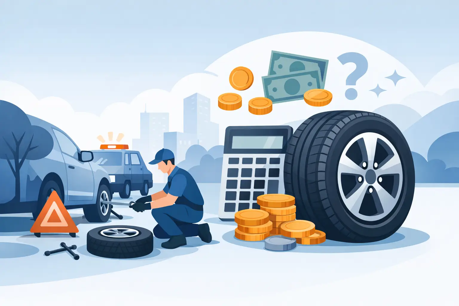 Emergency Tyre Replacement Cost Explained