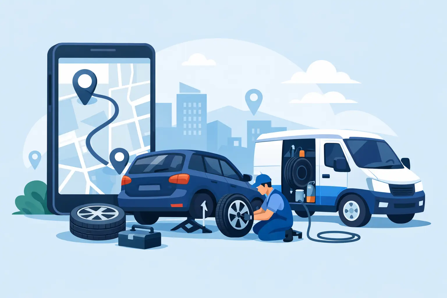 Finding the Best Mobile Tyre Repair Near Me