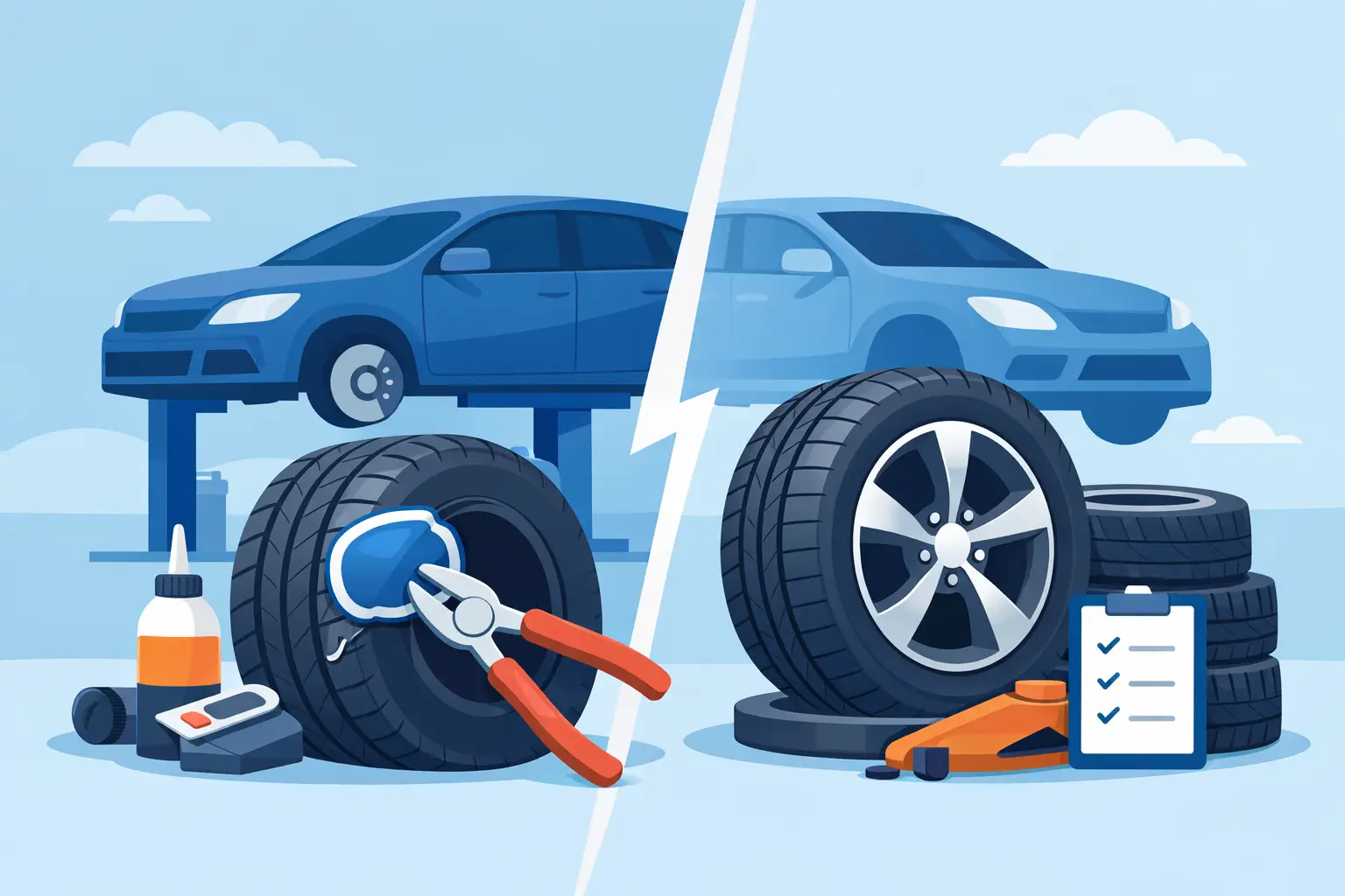Tyre Repair vs Replacement: Which Do You Need?
