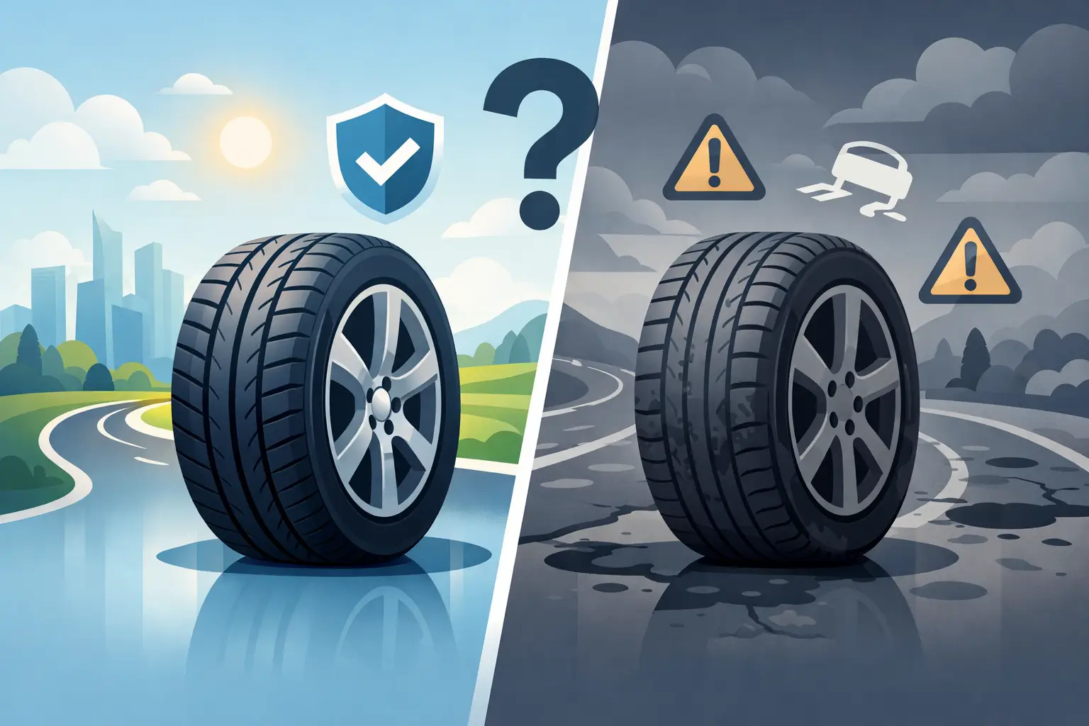 New Tyres Versus Part-Worn - Which Is Safer?